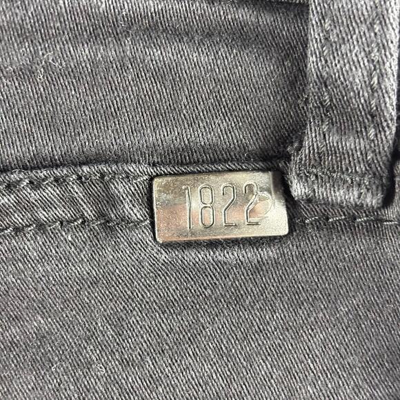 1822 Denim Jeans Curvy Contour Ankle Skinny Size 6 Black Stretch - Picture 10 of 10